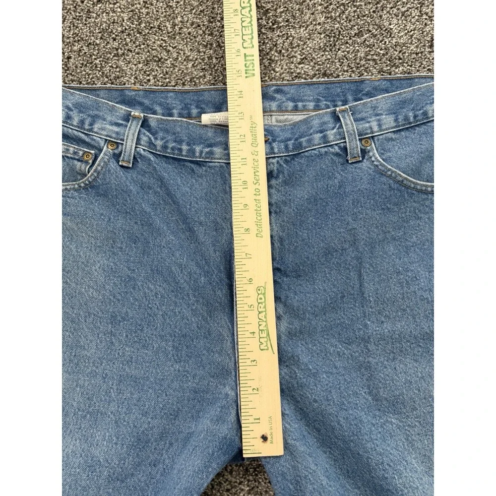 Carhartt Relaxed Fit B17 Jeans Men 42x30 Vintage Denim Farmer Work Grunge